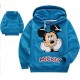 Mickey Mouse Blue Hooded Jumper